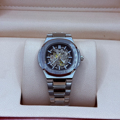 PP style automatic silver with black scelton
