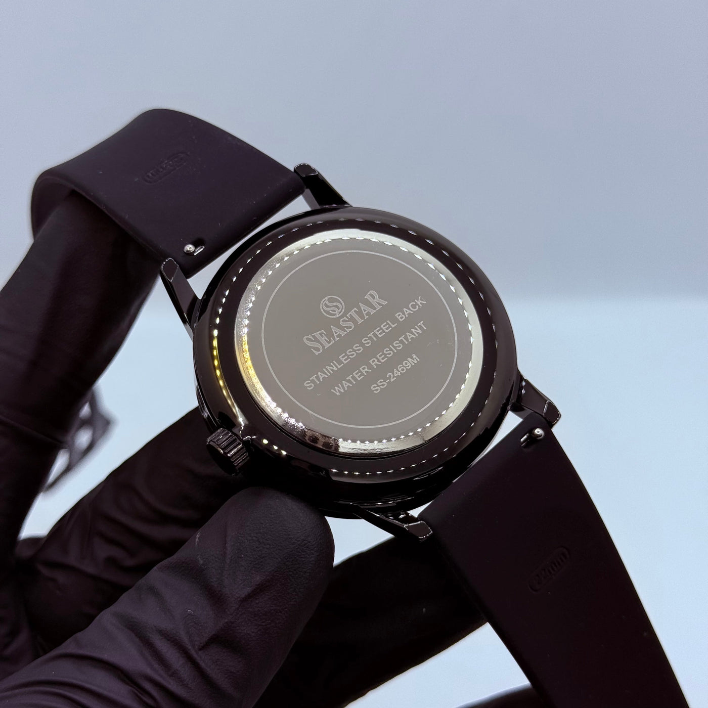 Ferrari wheel green silicon strap