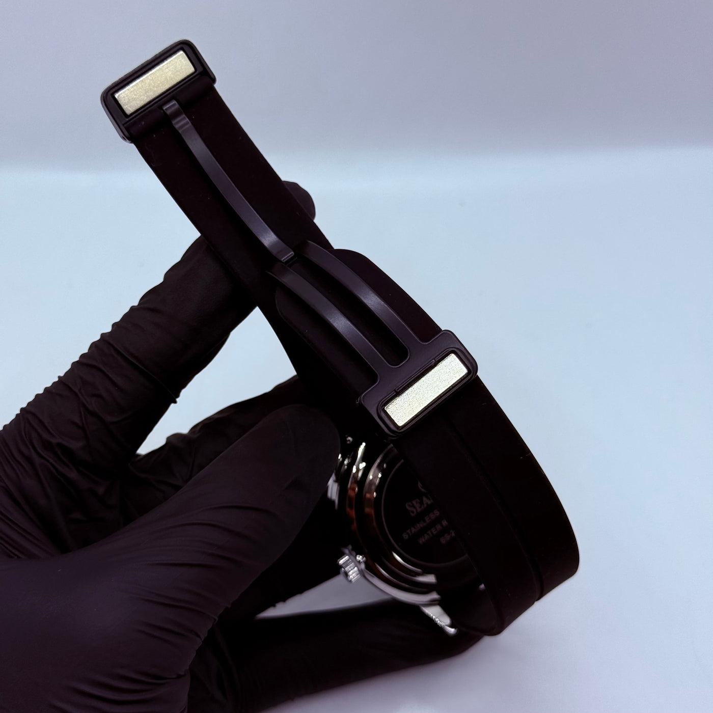 Ferrari wheel  orange silicon strap