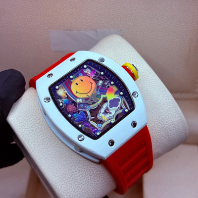 RM 088  white with Red starp