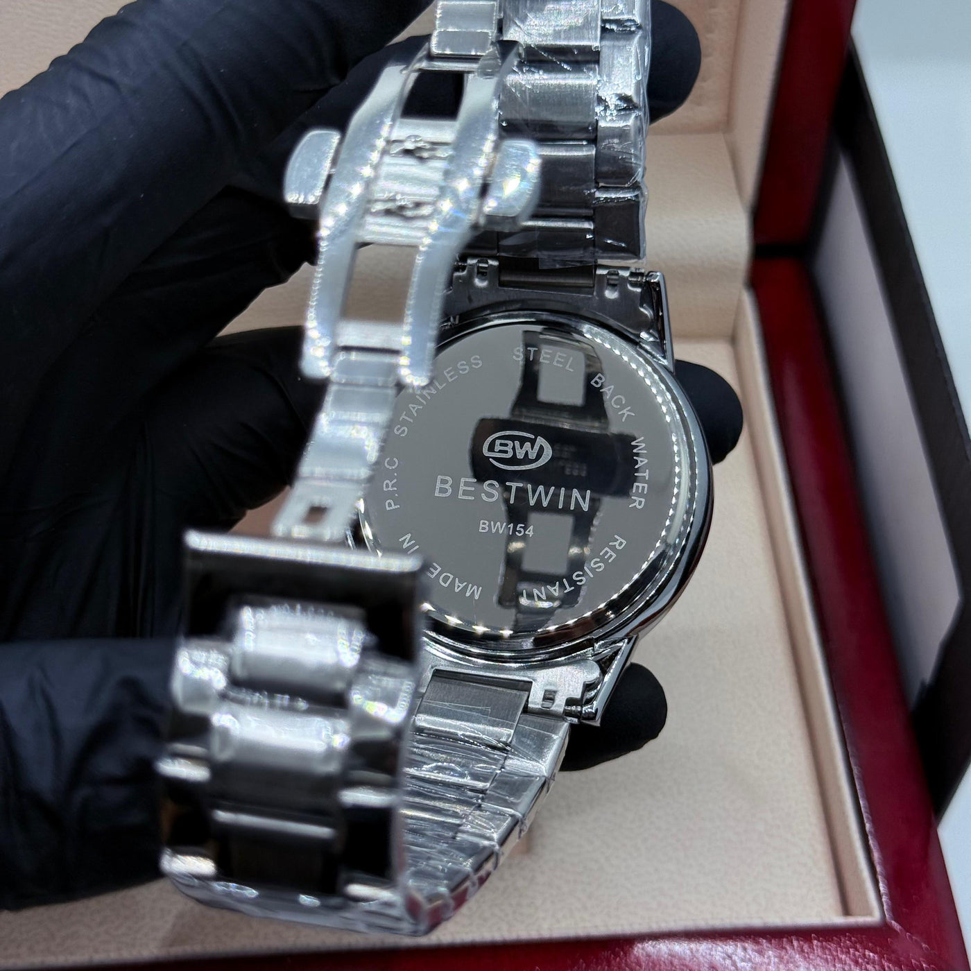 Bestwin silver with white dial