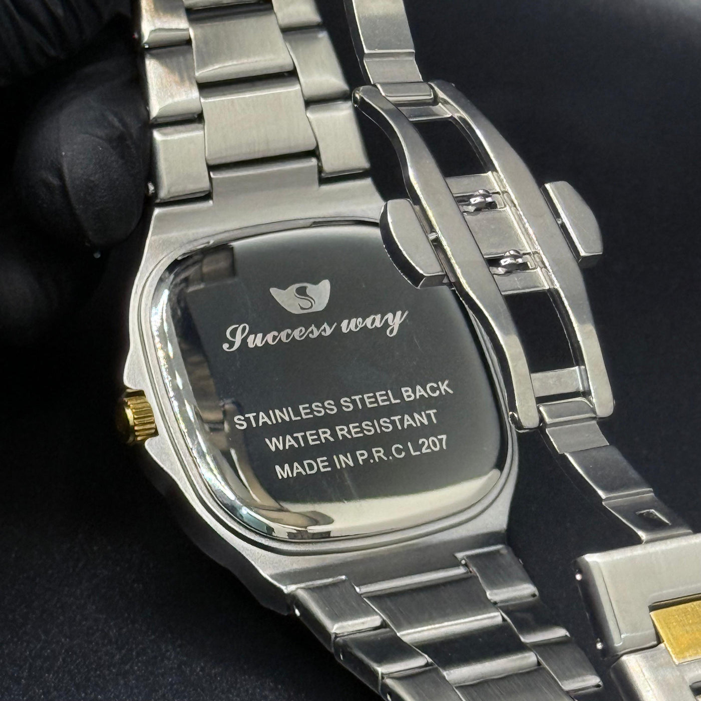 Success way truetone with blue dial DAY & DATE