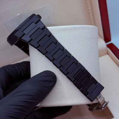 Black Arabic Aura Mabel Dial ( Fabric Material )