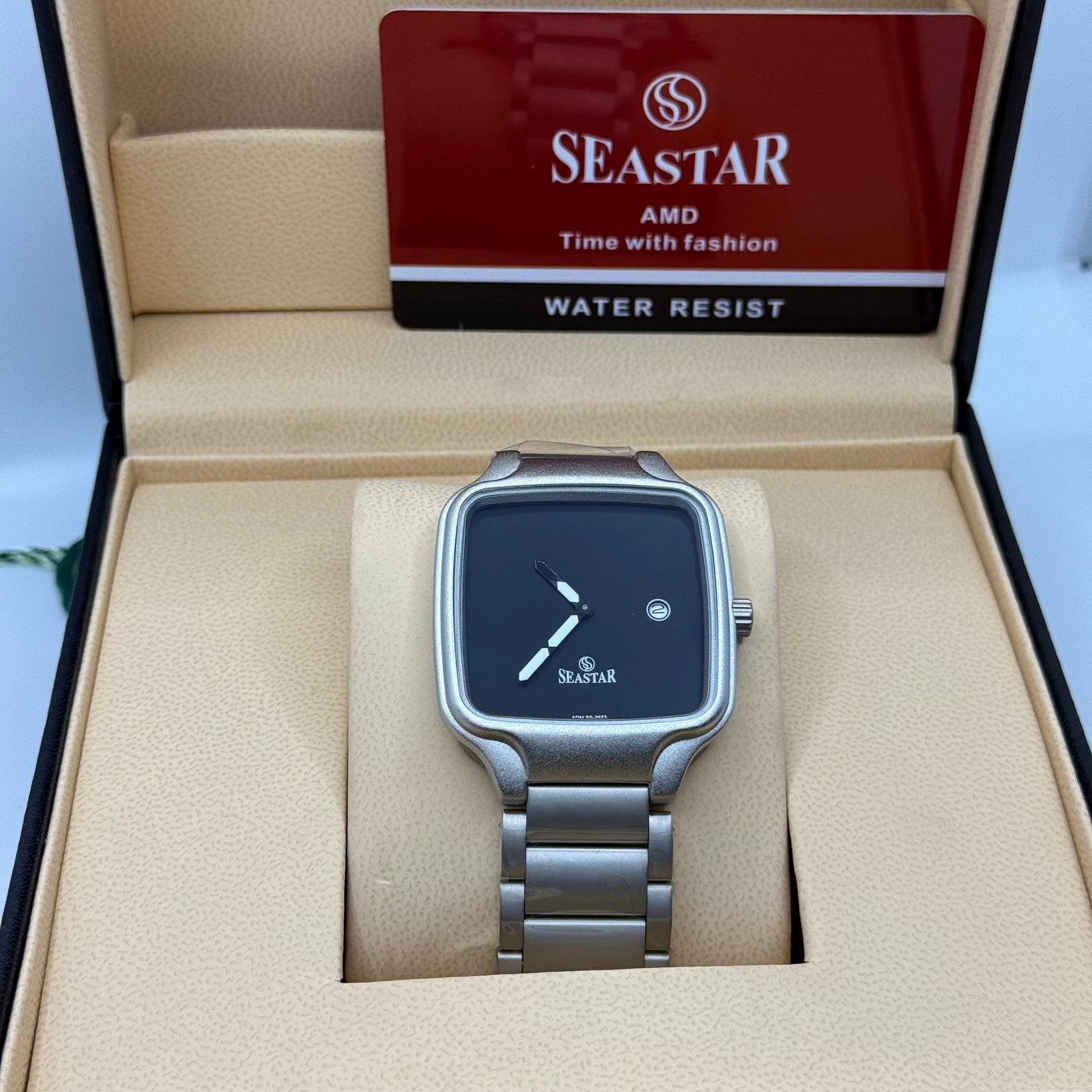 Rado Style SeaStar Slim Silver with Black Dial