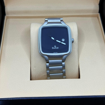 Rado Style SeaStar Slim Silver with Black Dial